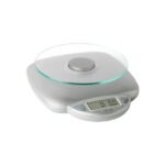 Taylor 11lb Glass Platform Digital Food Scale: Kitchen Scale with LCD Display, Silver, Battery Included - Image 2