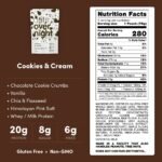 Oats Overnight Cookies and Cream Breakfast Shake Pouch - 2.7oz - Image 4