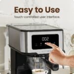 Chefman CraftBrew Espresso Machine Stainless Steel - Image 4