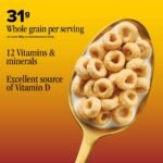 Cheerios Gluten Free Honey Nut Original Breakfast Cereal Cup - 1.8oz: No Artificial Flavor - Image 4