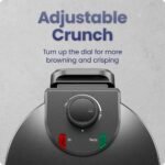 Chefman Flip Belgian Waffle Maker w/ Non Stick Plates, Adjustable Timer - Image 3