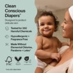 The Honest Company Clean Conscious Disposable Diapers - (Select Size and Pattern) - Image 3
