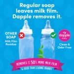 Dapple Bottle And Dish Liquid Soap Refill - Fragrance Free - 34 fl oz: Hypoallergenic, Dye-Free, Paraben-Free - Image 2