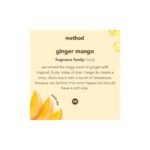 Method Ginger Mango Concentrated Liquid Laundry Detergent 66 Loads - 53.5 fl oz: Dermatologist Tested, Ammonia-Free, Phosphate-Free - Image 5