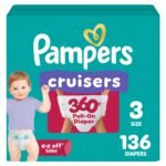 Pampers Cruisers 360 Diapers - (Select Size and Count)