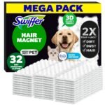 Swiffer Sweeper Pet Heavy Duty Multi-Surface Dry Cloth Refills for Floor Sweeping and Cleaning - 32ct