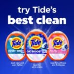 Tide Oxi Boost Power HE Deep Cleaning Concentrated Laundry Detergent Pods 63 Pacs - 93oz - Image 6
