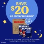 Huggies Overnites Nighttime Protection Diapers (Select Size and Count) - Image 5