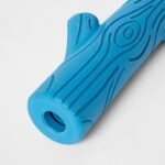 Long Rubber Stick with Crinkles Dog Toy - Blue - Boots & Barkley™ - Image 3