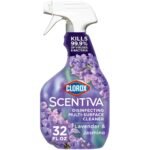 Clorox Scentiva Lavender & Jasmine Multi-Surface Cleaner Spray Bottle Bleach Free - 32 fl oz
