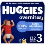 Huggies Overnites Nighttime Protection Diapers (Select Size and Count)