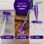 Swiffer WetJet Floor Mop Starter Kit (1 Spray Mop, 5 Mopping Pads, 1 Floor Cleaner Liquid Solution) - 8pc - Image 5