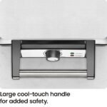 Chefman 4 Slice Belgian Waffle Maker w/ Adjustable Temperature - Stainless Steel - Image 6