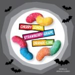 Trolli Halloween Sour Brite Crawlers Candy Treat Size - 7.2oz - Image 3