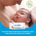 WaterWipes Sensitive+ Newborn & Baby Wipes, 3-In-1 Cleans, Cares, Protects, 99.9% Water, Unscented & Hypoallergenic - Image 3