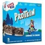 Zbar Protein Cookies 'n Creme Granola Bars - 5g Protein