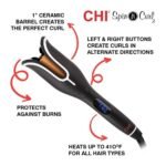 CHI Spin & Curl Ceramic Rotating Curler - 1" - Image 3