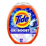 Tide Oxi Boost Power Pods HE Deep Cleaning Concentrated Laundry Detergent