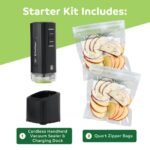FoodSaver Handheld Vacuum Sealer Black - Image 6