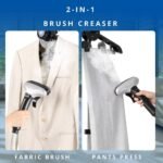 SALAV Commercial-Grade Smart Automatic Shut-off 1800W Standing Garment Steamer Navy - Image 6