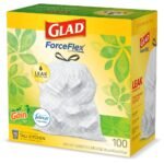 Glad ForceFlex Tall Kitchen Drawstring Trash Bags - Gain Original - 13 Gallon - Image 3
