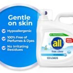 All Unscented Free Clear for Sensitive Skin HE Liquid Laundry Detergent - Image 3