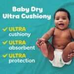 Pampers Baby Dry Diapers - (Select Size and Count) - Image 3
