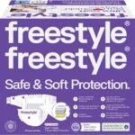 Freestyle Total Chlorine Free 14x Better Absorption Hypoallergenic Baby Diapers(Select Size and Count) - Image 2