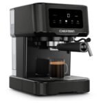 Chefman CraftBrew Espresso Machine w/ Steam Wand and Touch Controls – Black