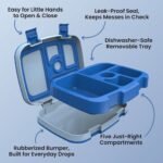 Bentgo Kids' Brights Leakproof, 5 Compartment Bento-Style Kids' Lunch Box - Image 5