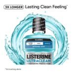 Listerine Ultraclean Tartar Control Antiseptic Intense Mouthwash - Cool Mint - 500ml - Image 4