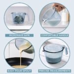 COOK WITH COLOR Glass Measuring Cups - Ideal for Cooking and Baking - Image 4