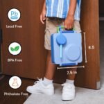 OMIEBox Insulated Bento Lunch Box with Leakproof Thermos Food Jar 3 Compartments - Image 6