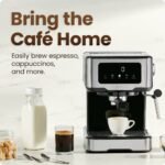Chefman CraftBrew Espresso Machine Stainless Steel - Image 2