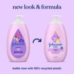 Johnson's Moisturizing Bedtime Baby Body Lotion with Coconut Oil & Calm Aromas - 27.1oz - Image 3
