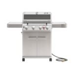 Monument Grills 4+1 Burner Natural Gas Grill with Broil Zone, 50000BTU Stainless Steel Outdoor Grill with Natural Gas Conversion Kit M415BZNG