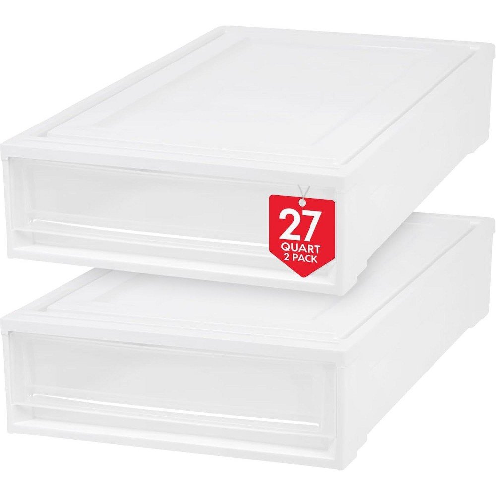 GUEST_fa061c7f-ca40-4783-a64e-7e0d2f232a8b IRIS USA Plastic Under Bed Storage Containers - Image 1