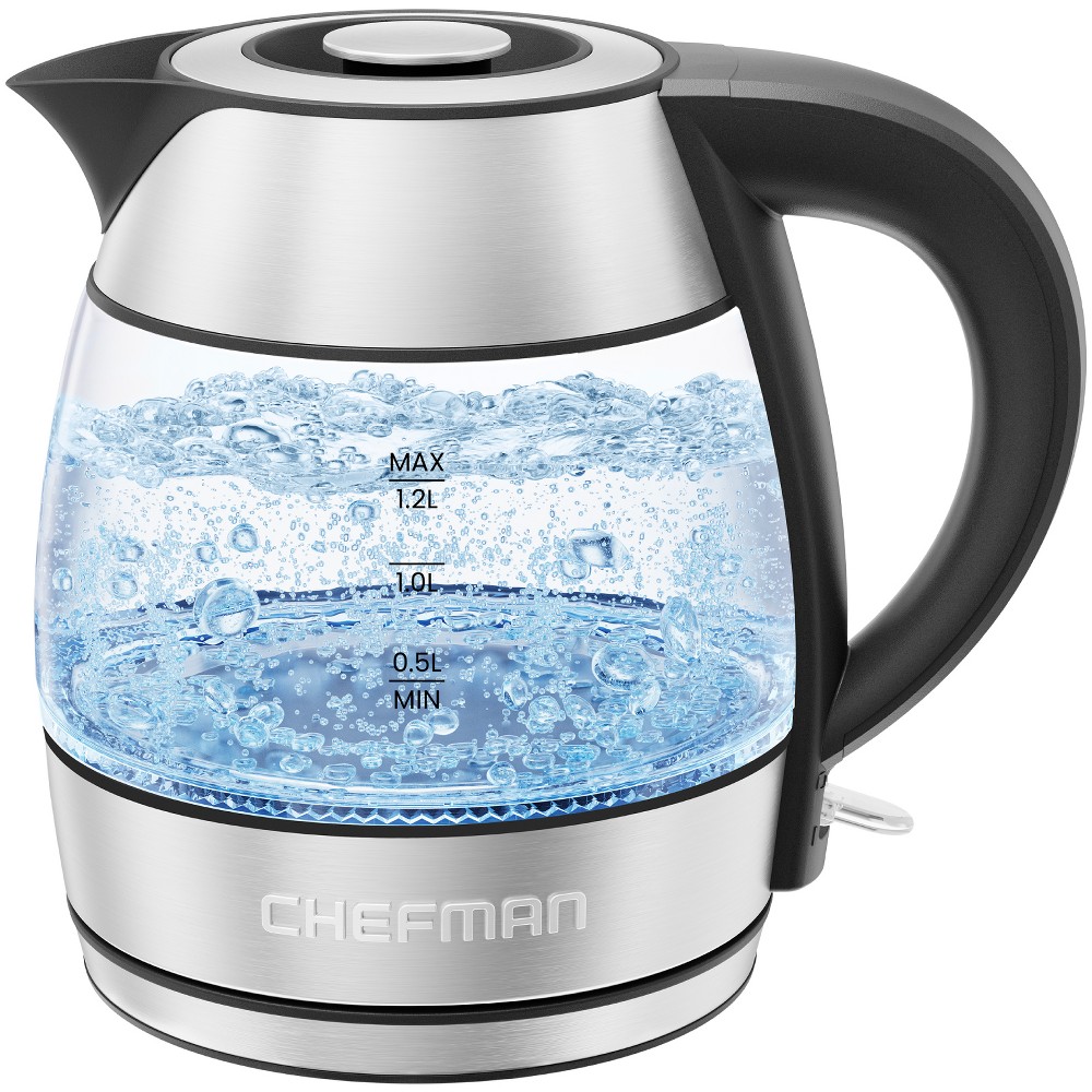 GUEST_fb0c689a-552f-40fe-9c33-a490525d0b99 Chefman Rapid Boil 1.2L Electric Tea Kettle - Image 1