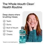 Listerine Antiseptic Intense Mouthwash for Bad Breath - Cool Mint - 1.5L - Image 6