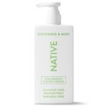 Native Vegan Cucumber & Mint Volume Conditioner, Clean, Sulfate, Paraben and Silicone Free - 16.5 fl oz