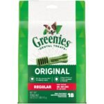 Greenies Original Chicken Flavor Regular Chewy Dental Dog Treats